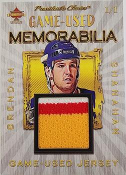 2023 President's Choice Solitaire 2.0 Update - Game-Used Memo Hockey - Gold #NNO Brendan Shanahan Front