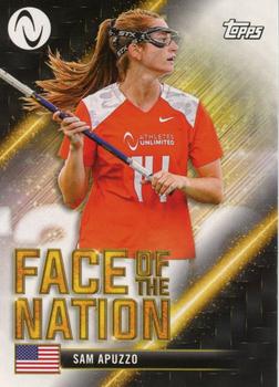 2023 Topps Athletes Unlimited All Sports - Face of the Nation #FN-20 Sam Apuzzo Front