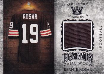 2023 Sportkings Volume 4 - Legends Game Worn #LSM-56 Bernie Kosar Front