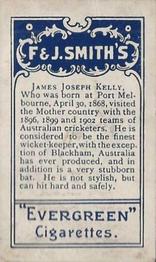 1902 F & J Smith Champions Of Sport #NNO Jim Kelly Back