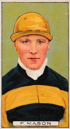 1906 Cohen Weenen Owners Jockeys Footballers Cricketers #NNO Frank Mason Front