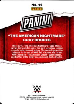 2023 Panini Father's Day #46 Cody Rhodes Back