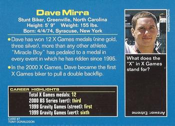2000 Sports Illustrated for Kids II (Dec 2000) #7 Dave Mirra Back