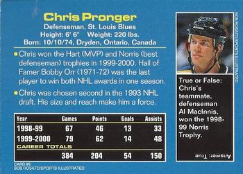 2000 Sports Illustrated for Kids II (Dec 2000) #9 Chris Pronger Back