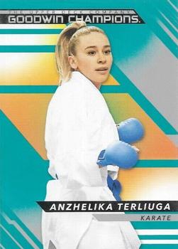 2022 Upper Deck Goodwin Champions - Turquoise #56 Anzhelika Terliuga Front