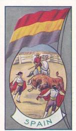 1936 Allen's Sports and Flags of Nations #27 Spain Front