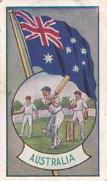1936 Allen's Sports and Flags of Nations - Irish Moss Gum Jubes #1 Australia Front