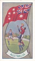 1936 Allen's Sports and Flags of Nations - Irish Moss Gum Jubes #2 Australia Front