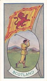 1936 Allen's Sports and Flags of Nations - Q-T Fruit Drops #3 Scotland Front