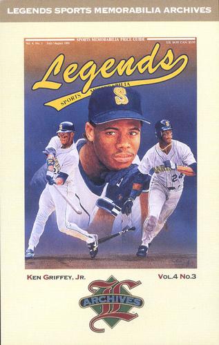 1992-93 Legends Sports Memorabilia Archives Postcards - Baseball Card Comic Book Show (Walnut, CA) #13 Ken Griffey Jr. Front