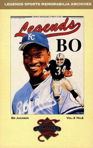 1992-93 Legends Sports Memorabilia Archives Postcards - Baseball Card Comic Book Show (Walnut, CA) #11 Bo Jackson Front