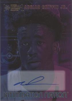 2022 SkyBox Metal Universe Champions - Intimidation Nation Autographs #IN-9 Adrian Griffin Jr. Front