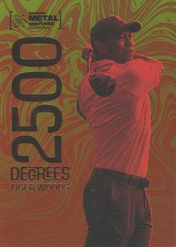 2022 SkyBox Metal Universe Champions - 2500 Degrees #D-10 Tiger Woods Front