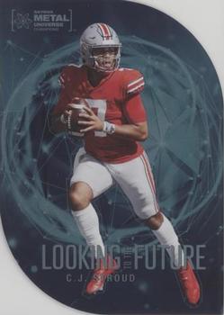 2022 SkyBox Metal Universe Champions - Looking to the Future #TTM-25 C.J. Stroud Front