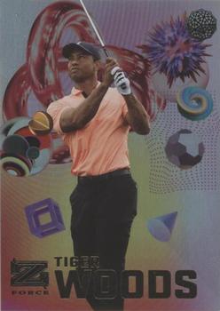 2022 SkyBox Metal Universe Champions - Z-Force #Z-15 Tiger Woods Front