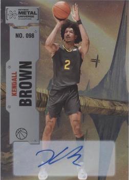 2022 SkyBox Metal Universe Champions - Base Autographs #98 Kendall Brown Front