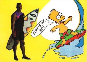 1990 Bart Knows Gray (unlicensed) #NNO Bo Jackson / Bart Simpson Front