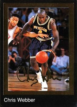 1994 15th National Sports Collectors Convention Promos #NNO Chris Webber Front