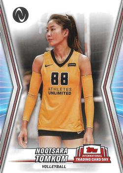 2023 Topps Athletes Unlimited International Trading Card Day #21 Nootsara Tomkom Front