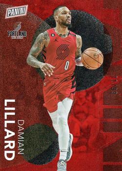 2023 Panini National Convention Silver - Red #42 Damian Lillard Front