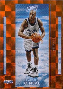 2023 Panini National Convention Silver - National Orange #N-SO Shaquille O'Neal Front
