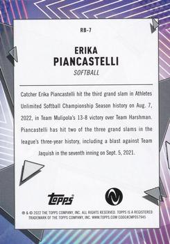 2023 Topps Athletes Unlimited All Sports - Record Breakers #RB-7 Erika Piancastelli Back