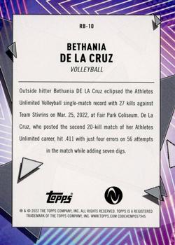 2023 Topps Athletes Unlimited All Sports - Record Breakers #RB-10 Bethania de la Cruz Back