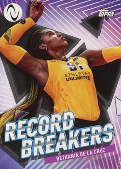 2023 Topps Athletes Unlimited All Sports - Record Breakers #RB-10 Bethania de la Cruz Front