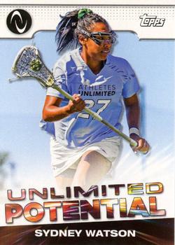 2023 Topps Athletes Unlimited All Sports - Unlimited Potential #UP-3 Sydney Watson Front
