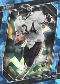 2023 Panini National Convention Gold VIP - Blue Sparkle #2 Walter Payton Front