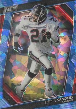 2023 Panini National Convention Gold VIP - Blue Sparkle #19 Deion Sanders Front