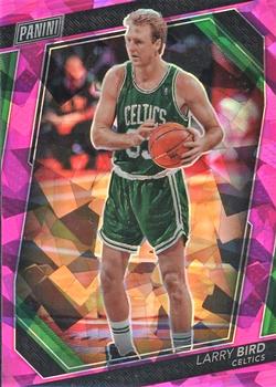 2023 Panini National Convention Gold VIP - Pink Sparkle #26 Larry Bird Front