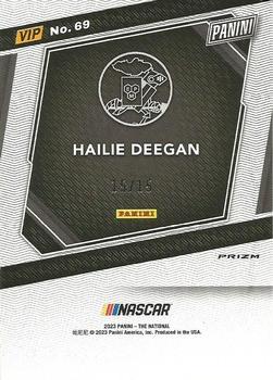 2023 Panini National Convention Gold VIP - Red/White/Blue #69 Hailie Deegan Back