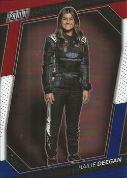 2023 Panini National Convention Gold VIP - Red/White/Blue #69 Hailie Deegan Front