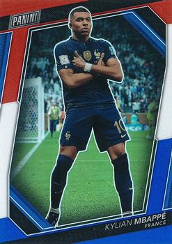 2023 Panini National Convention Gold VIP - Red/White/Blue #75 Kylian Mbappe Front