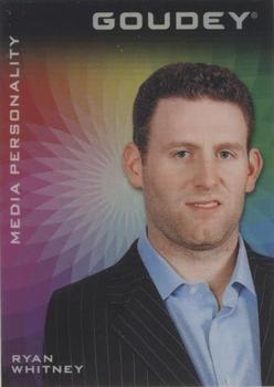 2021 Upper Deck Goodwin Champions - Goudey Platinum Color Wheel #G9 Ryan Whitney Front