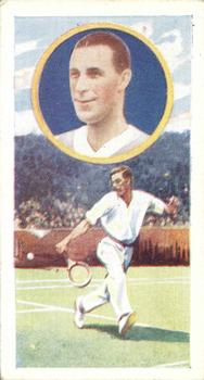 1930 J.A. Pattreiouex Celebrities In Sport #30 W. T. Tilden Front