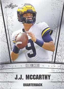 2022 Leaf Rookie Silver Edition #RS-41 J.J. McCarthy Front