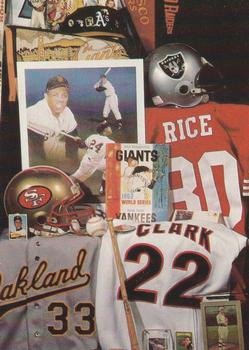 1992 San Jose Bay Area Fall Classic Sports Card Expo #NNO Willie Mays / Jerry Rice / Jose Canseco / Will Clark / Juan Marichal / Joe Montana / Tom Flores Front