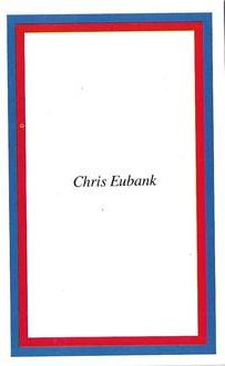 1994 BBC A Question of Sport Junior Edition #NNO Chris Eubank Back
