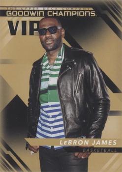2022 Upper Deck Goodwin Champions - VIP Prize Card Achievements #P3 LeBron James Front
