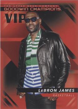 2022 Upper Deck Goodwin Champions - VIP Prize Card Red Achievements #P3 LeBron James Front