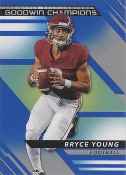 2022 Upper Deck Goodwin Champions - Royal Blue #40 Bryce Young Front