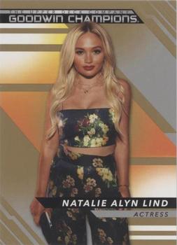 2022 Upper Deck Goodwin Champions - Gold #33 Natalie Alyn Lind Front