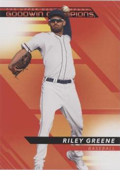 2022 Upper Deck Goodwin Champions - Photo Variations Red #27 Riley Greene Front