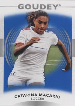 2022 Upper Deck Goodwin Champions - Goudey Royal Blue #G11 Catarina Macario Front