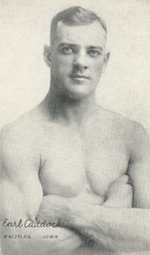 1921 Exhibit Wrestling Cards #NNO Earl Caddock Front