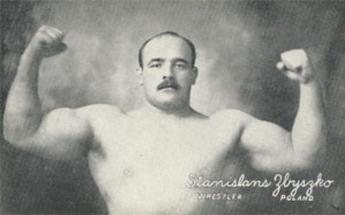 1921 Exhibit Wrestling Cards #NNO Stanislaus Zbyszko Front