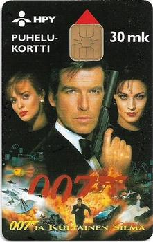 1995-01 HPY Phonecards (Finnish) #HPY-E39 James Bond Golden Eye Front