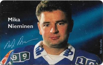 1995-01 HPY Phonecards (Finnish) #HPY-E67 Mika Nieminen Front